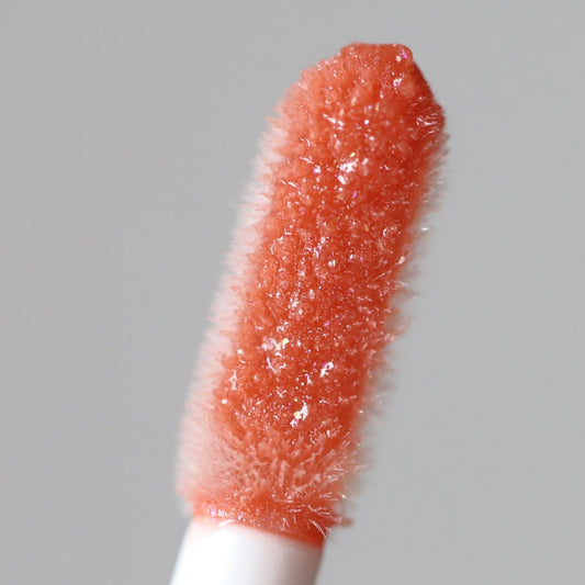 Sponge lip applicator with nude gloss - Instant Crush - Baby Sparkles - Half Caked