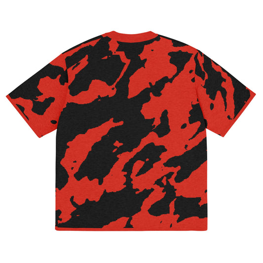 Misguided Camo (Air Jordan 14 Ferrari) Knitted Shirt