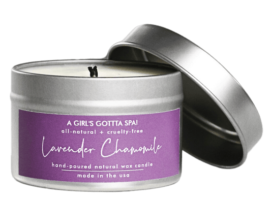 Lavender Chamomile Natural Wax Candle