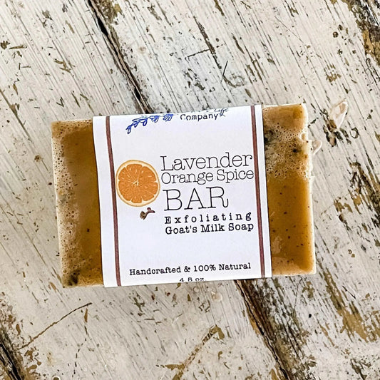 Lavender Orange Spice & Goat's Milk Soap