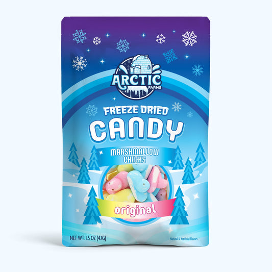 Freeze Dried Marshmallow Chicks