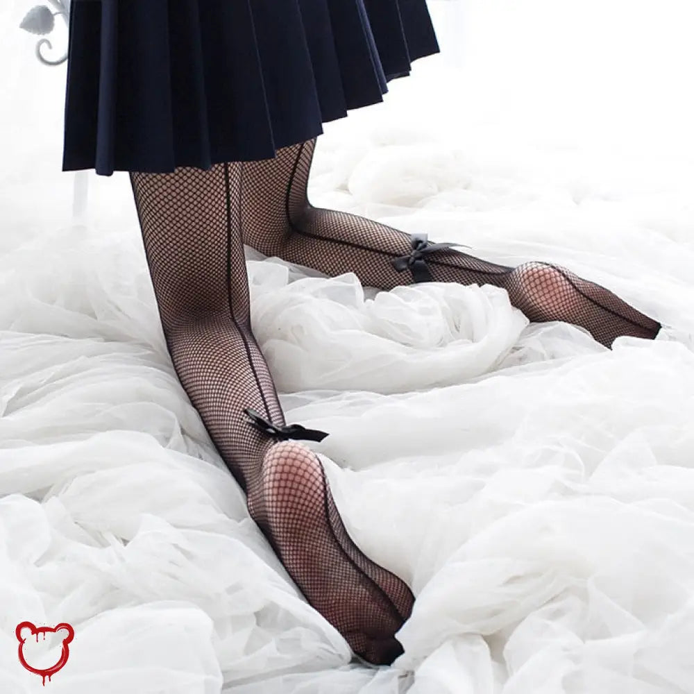 “My Cup Of Tea” Fishnet Tights