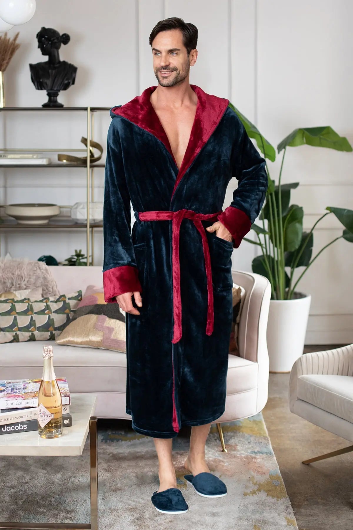 Robe with Hood – Ultra-Soft Plush Comfort for Everyday Use