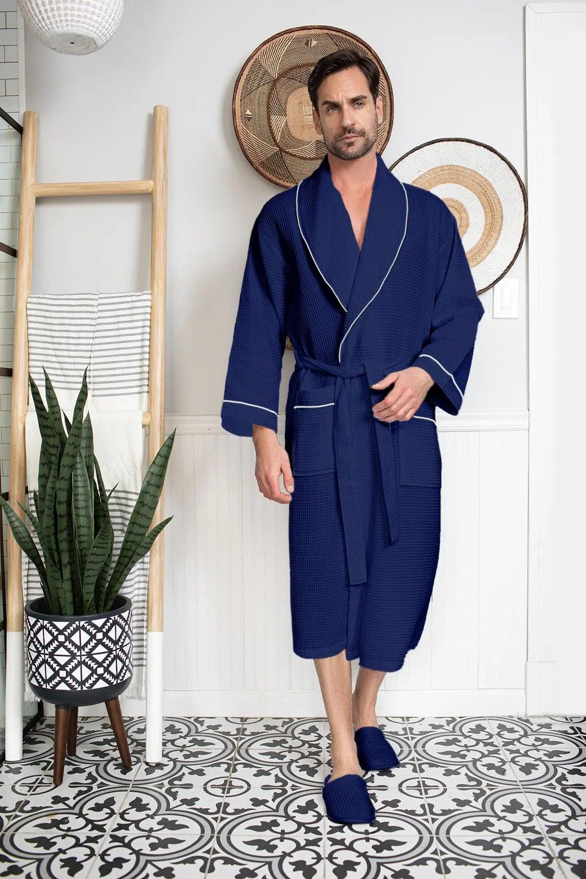 Premium Waffle Piping Robe