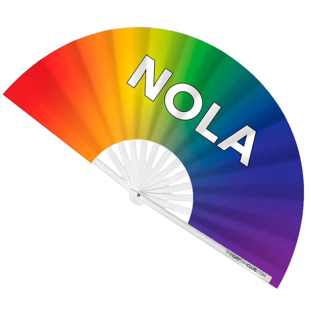 NOLA Rainbow Fan