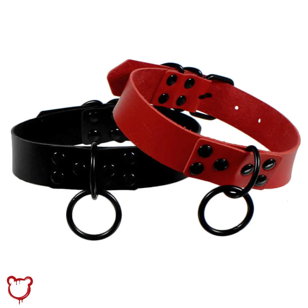 “Thee Nymphets” PU Leather Choker