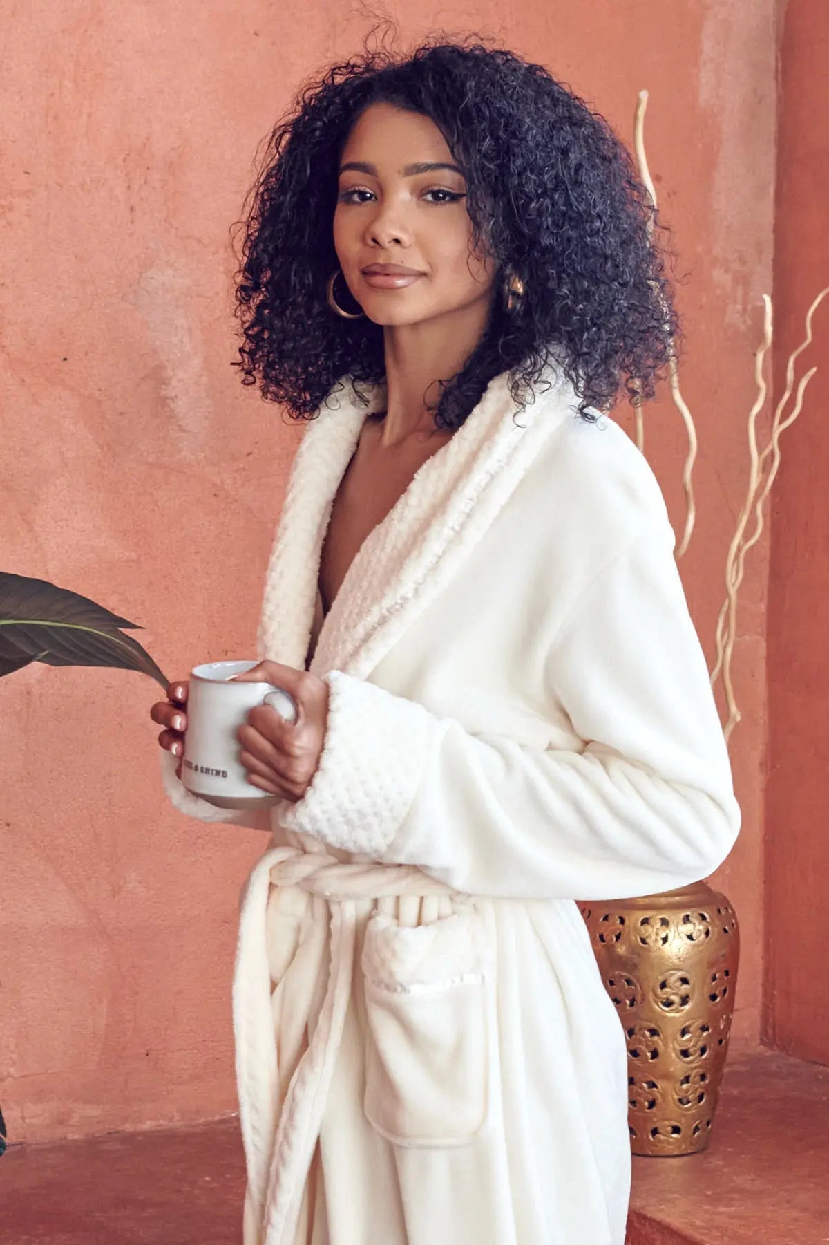 Ultra Soft Plush Bathrobe