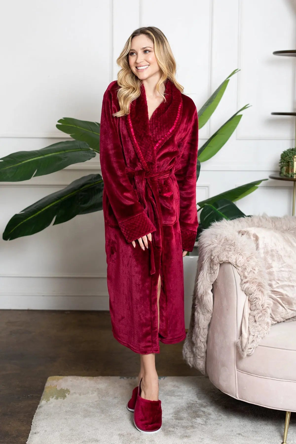 Ultra Soft Plush Bathrobe