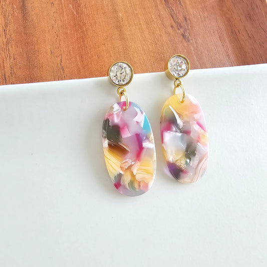 Lucy Earrings - Mosaic