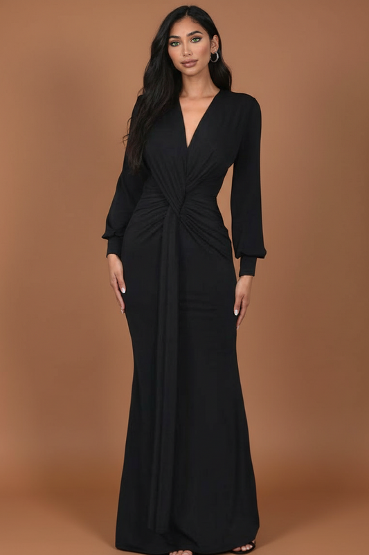 Beautiful Black Long Dress