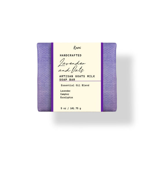 Lavender and Oats Goats Milk Artisan Soap