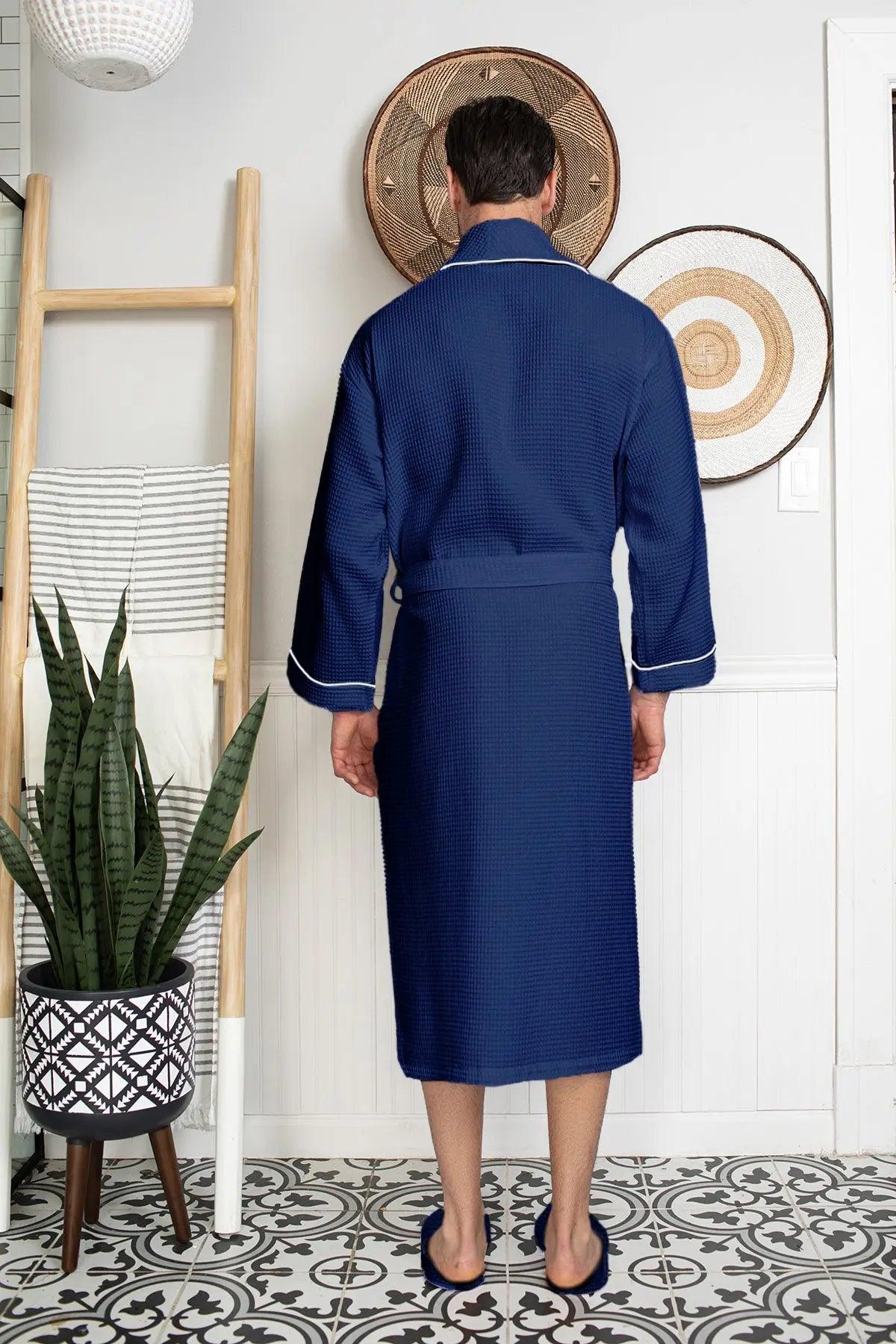 Premium Waffle Piping Robe