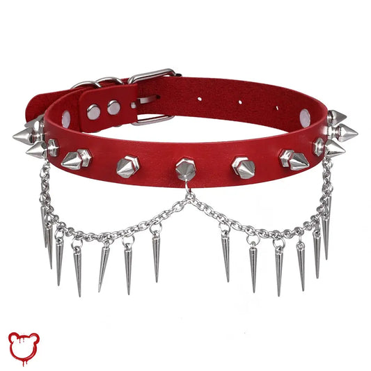 “Spikes & Thorns” Chain Choker
