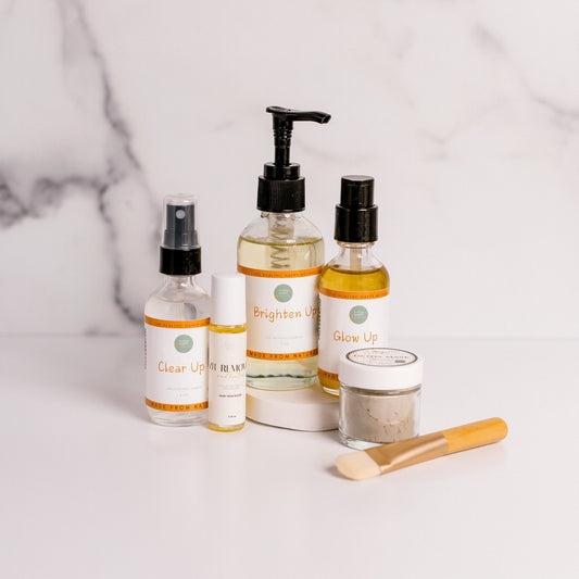 Teen Glow Complete Skin Care Set with Cleanser, Toner and Moisturizer