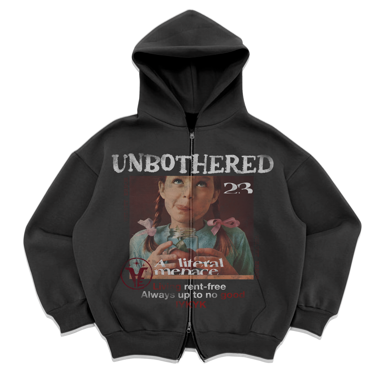 Unbothered Zip Up