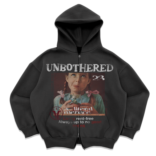 Unbothered Zip Up
