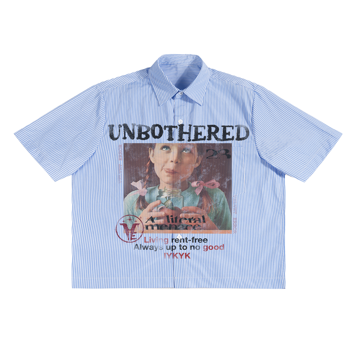 Unbothered Button Up