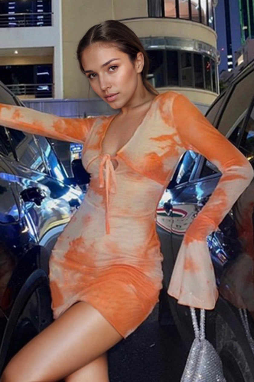 “90s Baby” Retro Mini Dress