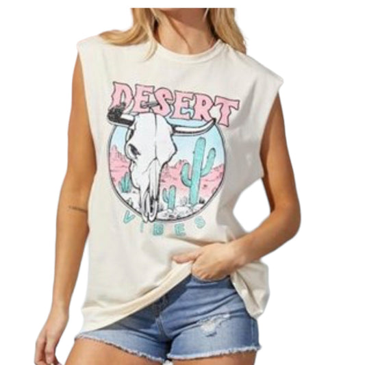 Dessert Vibe Sleeveless Top