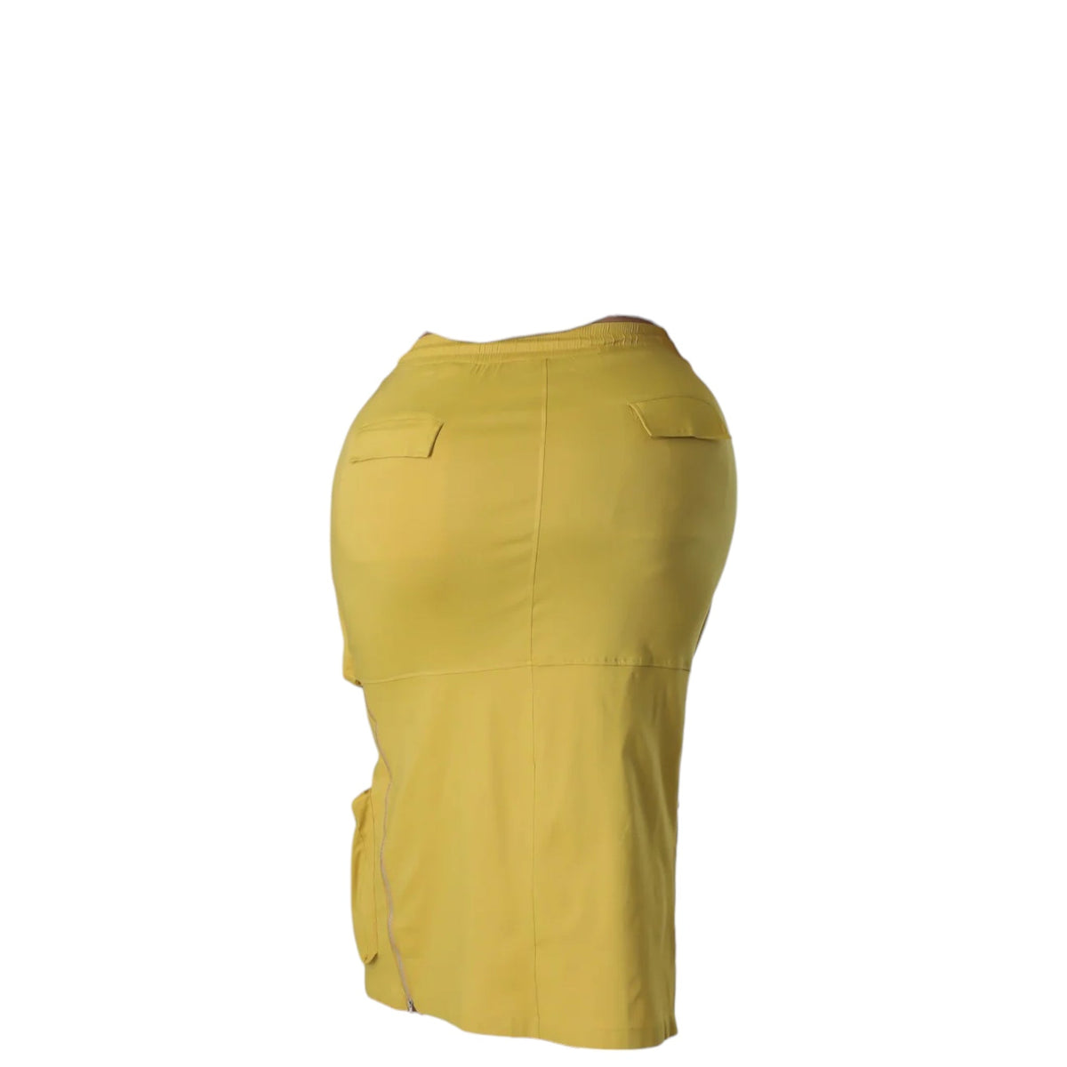 Zip Up Cargo Skirt
