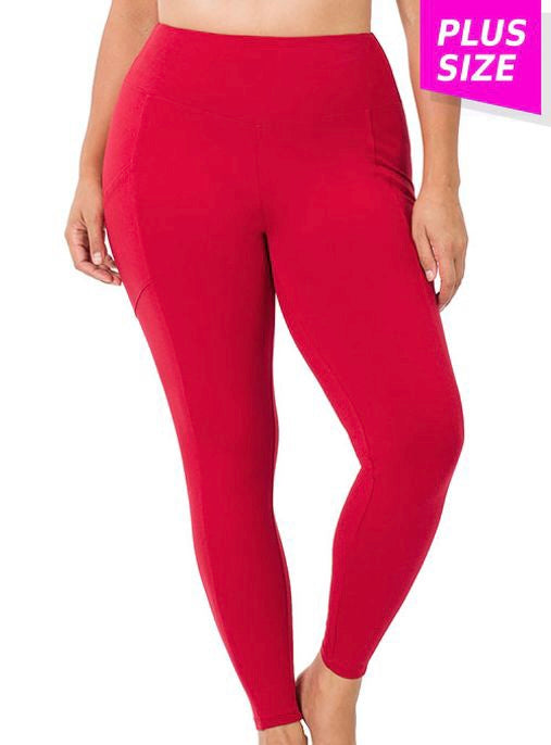 “Watch Me” Solid Leggings