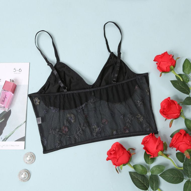 “Rebecca” Mesh Bralette Top