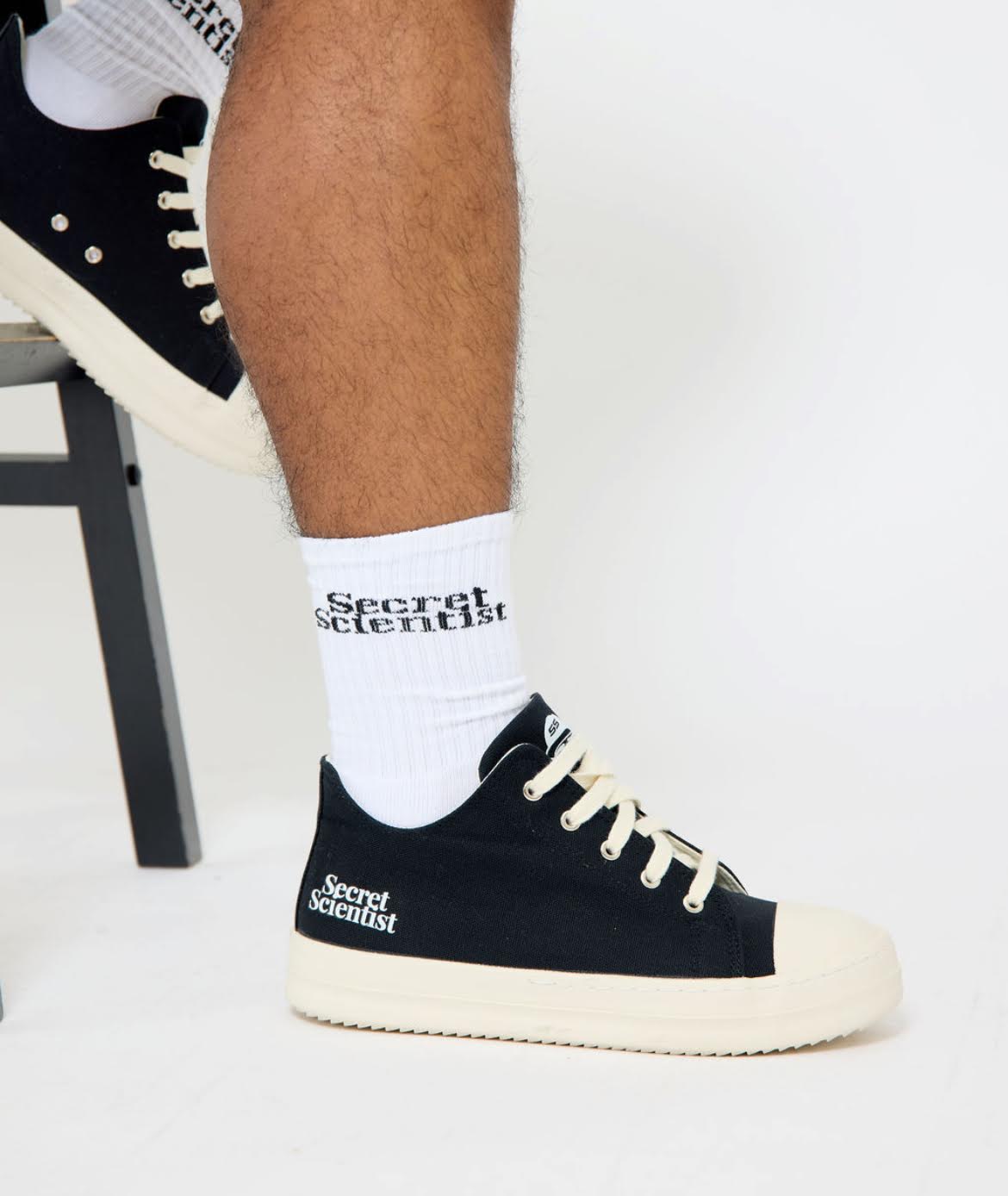 Stacked Socks - White