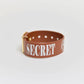"Secret" Leather Bracelets