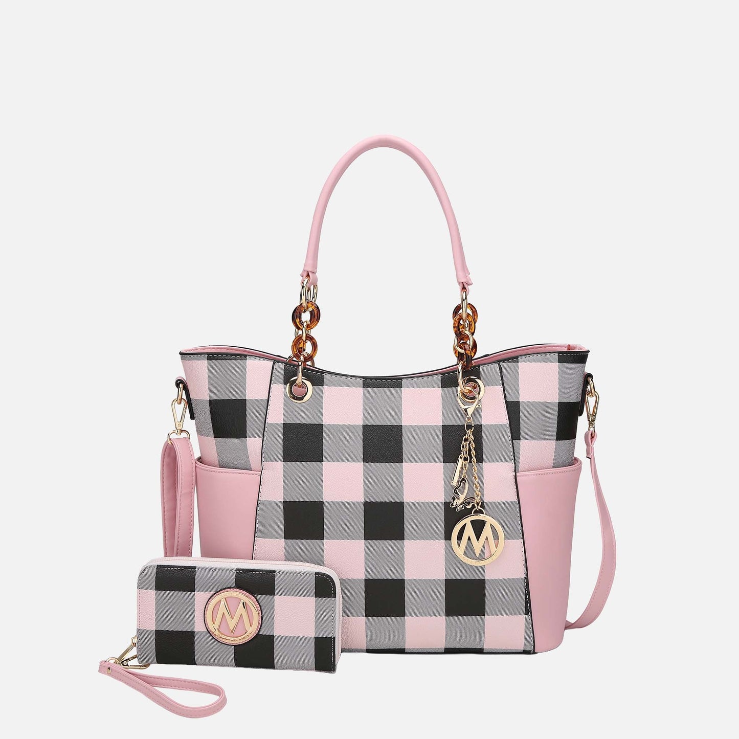 MKF Collection by Mia K. - Bonita Tote Bag and Wallet Set