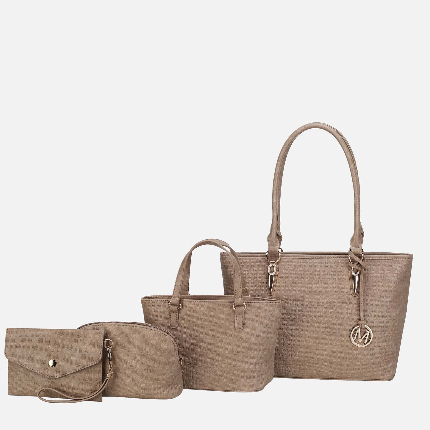 MKF Collection by Mia K. - Edelyn Signature Tote Bag and Set