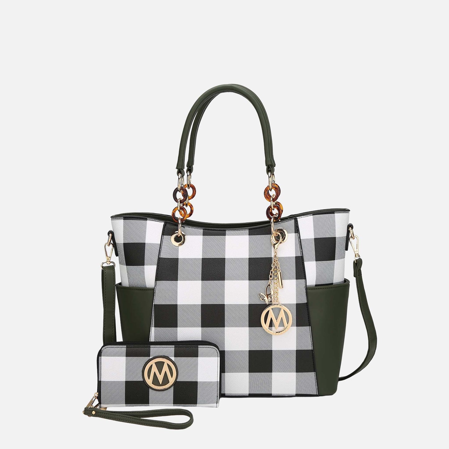 MKF Collection by Mia K. - Bonita Tote Bag and Wallet Set
