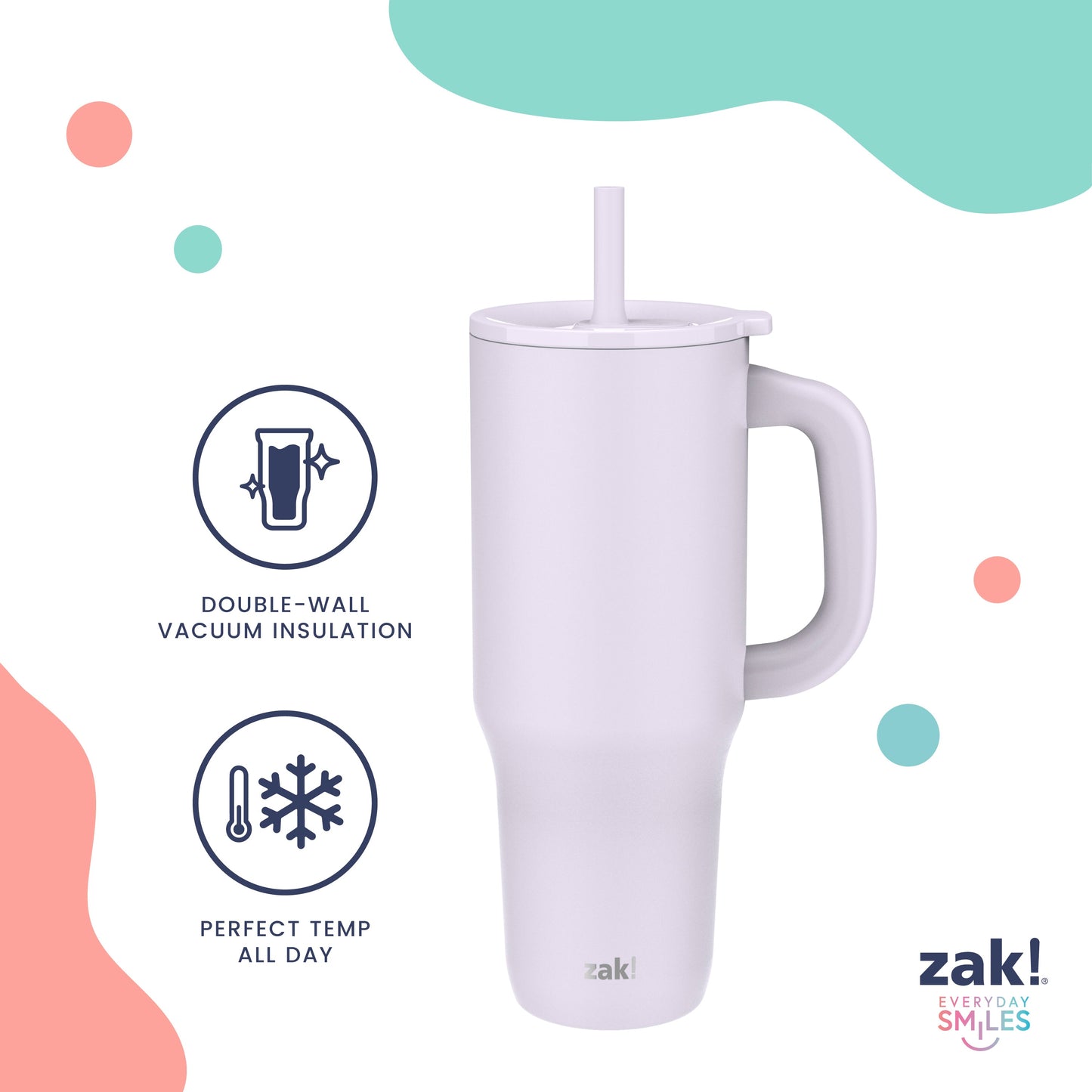 Sutton Straw Tumbler, 40 oz.