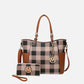 MKF Collection by Mia K. - Bonita Tote Bag and Wallet Set