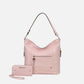 MKF Collection by Mia K. - Jordina 2 PCS Shoulder Bag with Matching Wallet