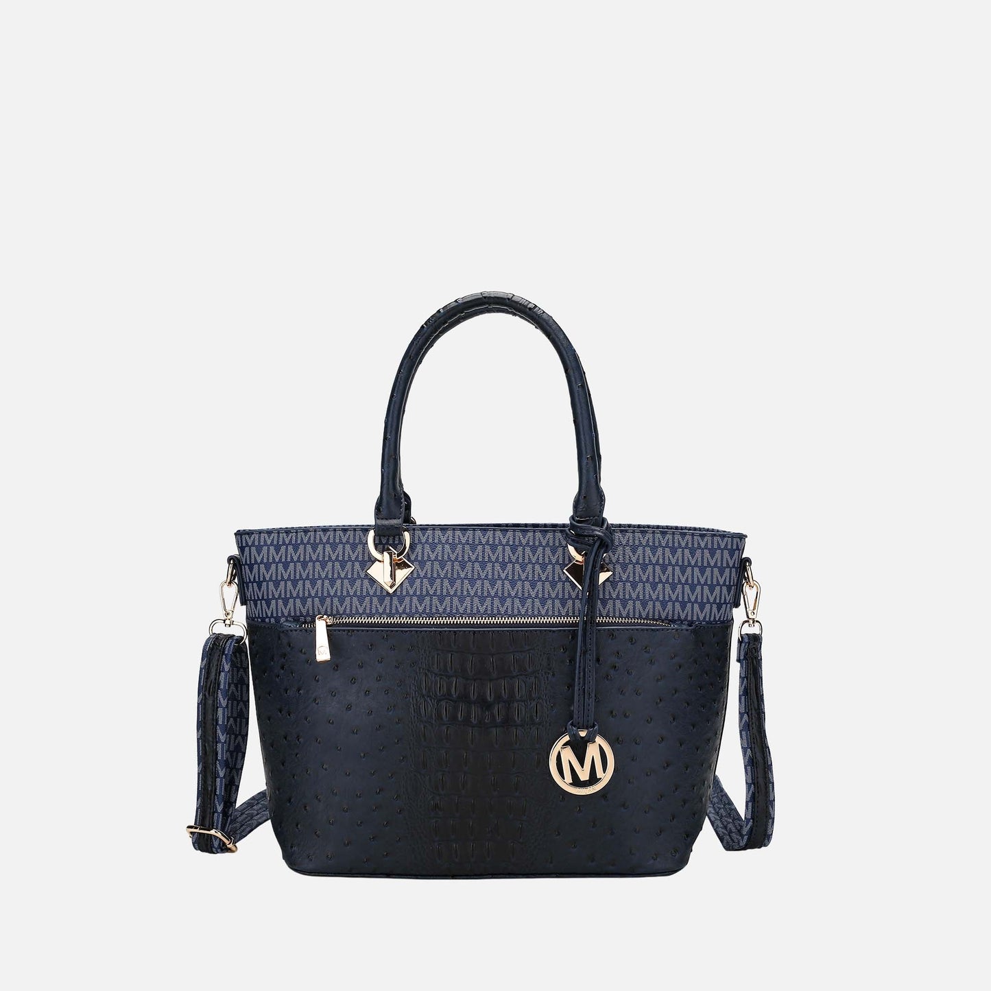 MKF Collection by Mia K. - Grace Signature Tote Bag