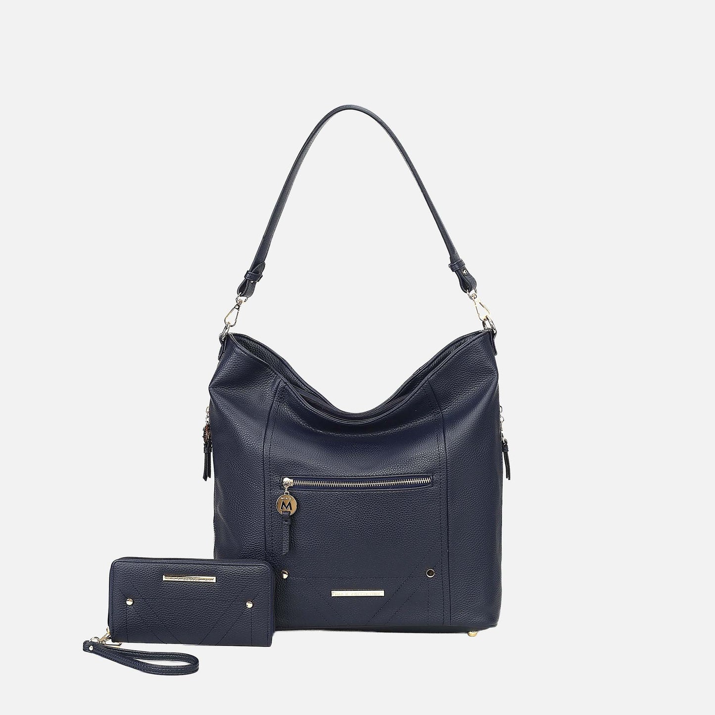 MKF Collection by Mia K. - Jordina 2 PCS Shoulder Bag with Matching Wallet
