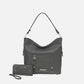 MKF Collection by Mia K. - Jordina 2 PCS Shoulder Bag with Matching Wallet
