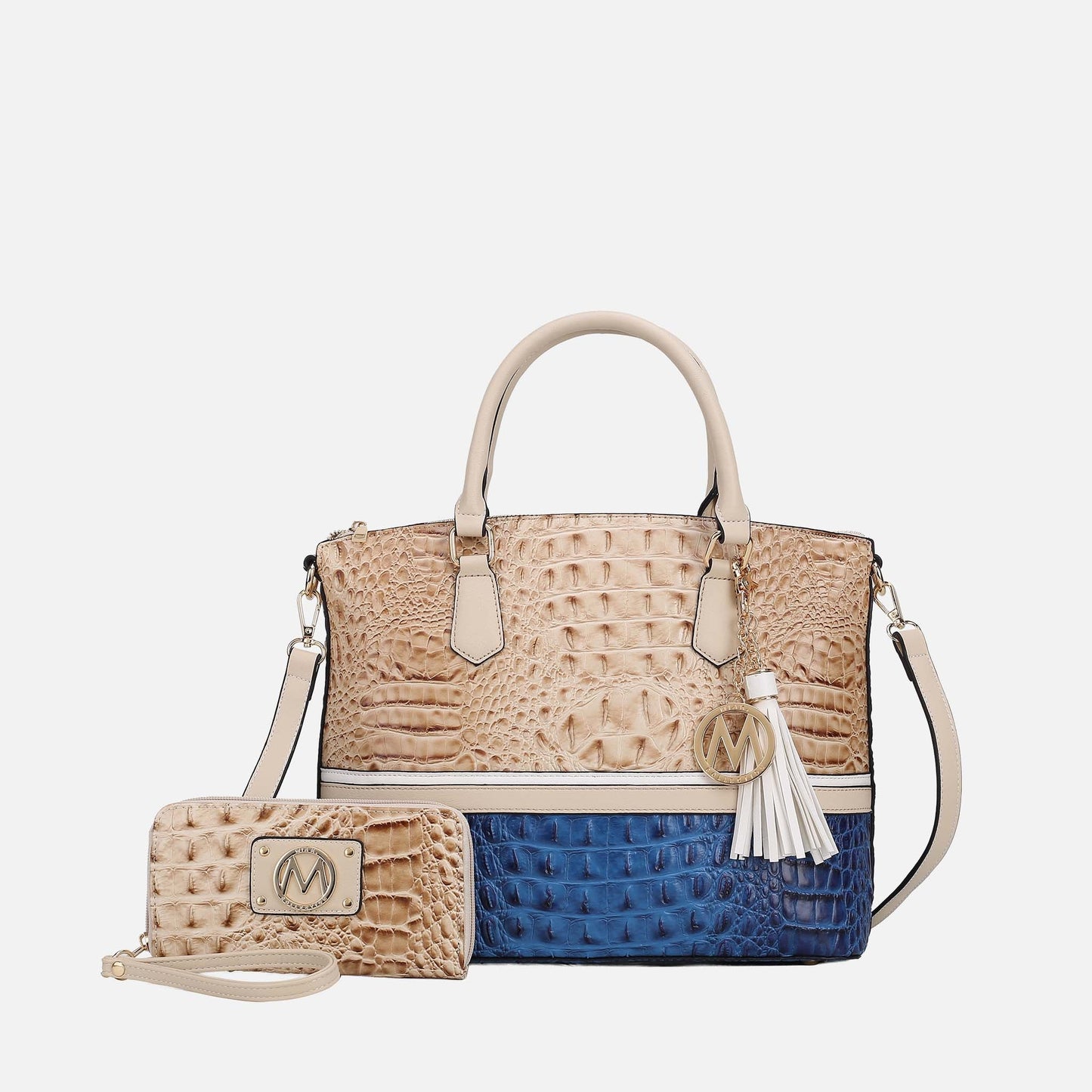 MKF Collection by Mia K. - Autumn Tote Bag and Wallet Set
