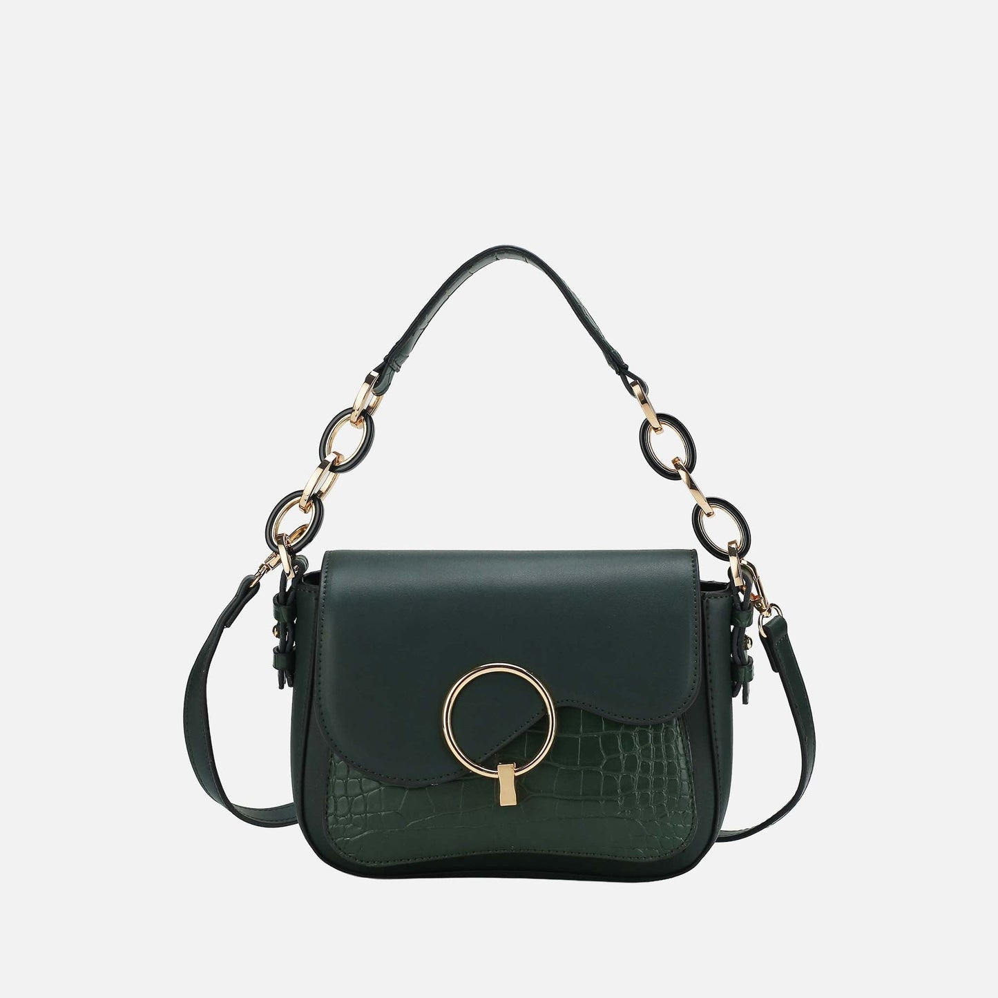 MKF Collection by Mia K. - Fanta Croc Shoulder Bag