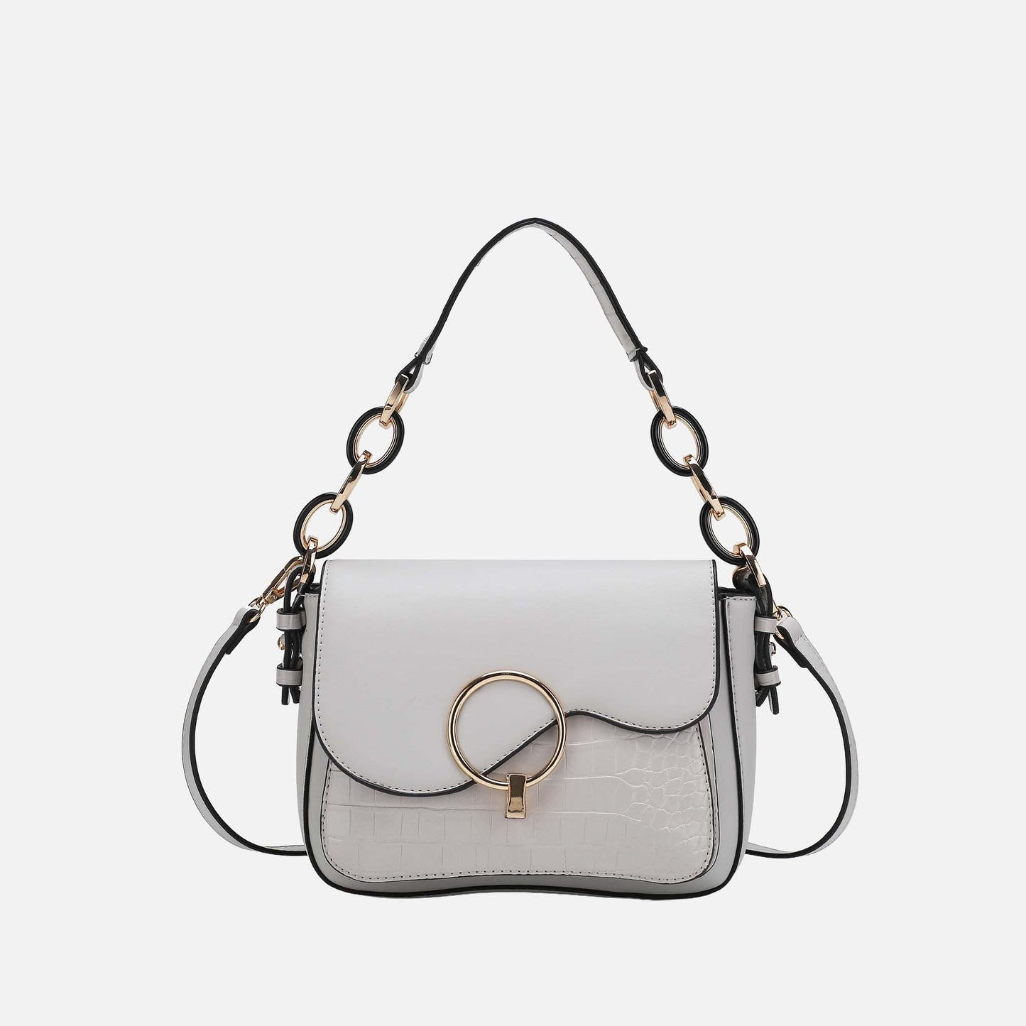 MKF Collection by Mia K. - Fanta Croc Shoulder Bag