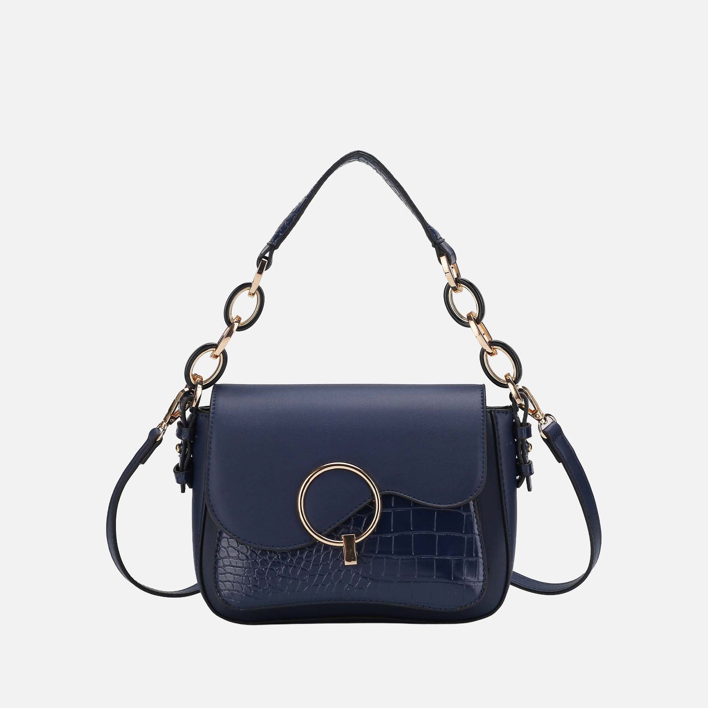 MKF Collection by Mia K. - Fanta Croc Shoulder Bag