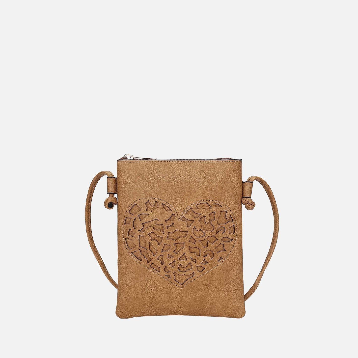 MKF Collection by Mia K. - Heartly Crossbody Bag