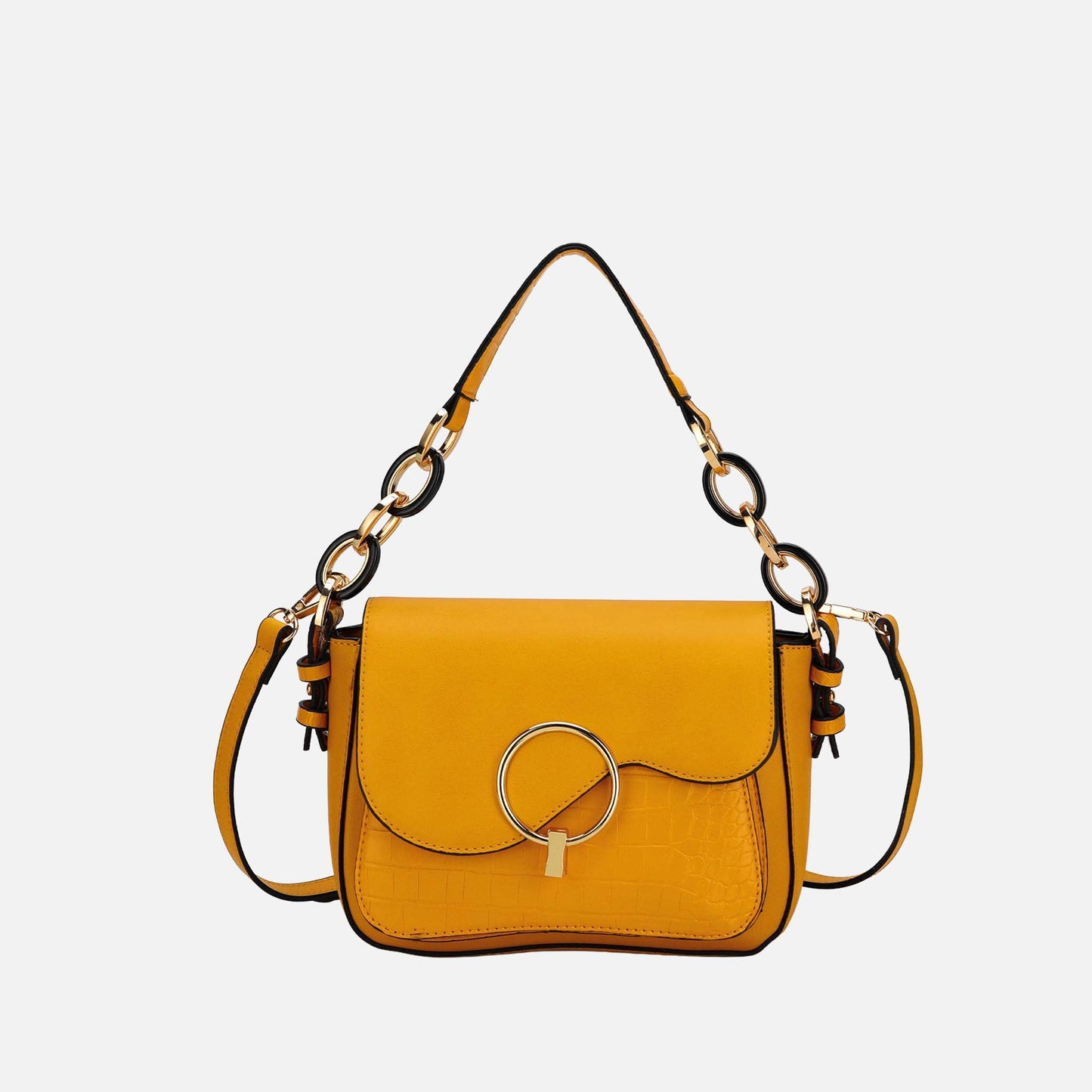 MKF Collection by Mia K. - Fanta Croc Shoulder Bag