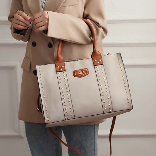 MKF Collection by Mia K. - Davina Tote Bag and Wallet Set