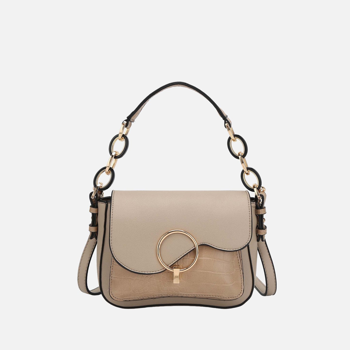 MKF Collection by Mia K. - Fanta Croc Shoulder Bag