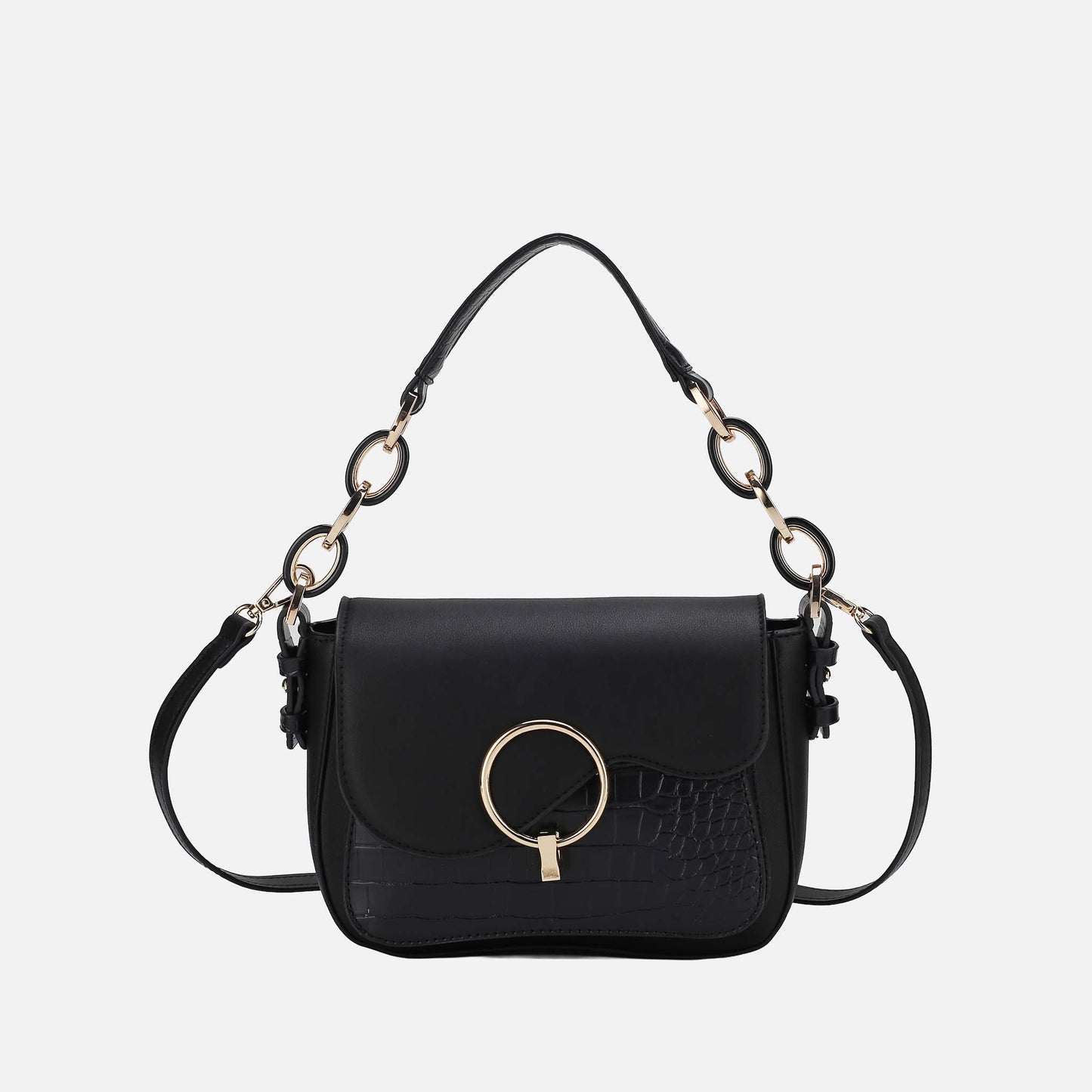 MKF Collection by Mia K. - Fanta Croc Shoulder Bag