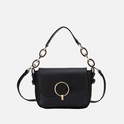 MKF Collection by Mia K. - Fanta Croc Shoulder Bag