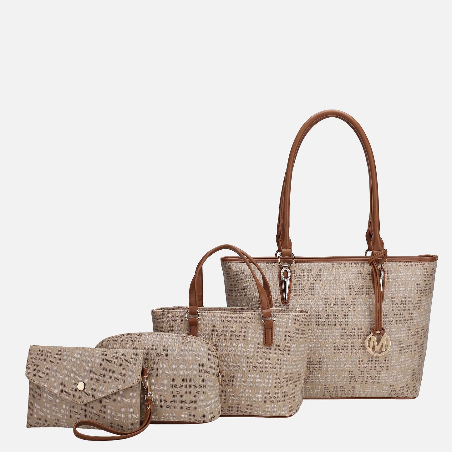MKF Collection by Mia K. - Alexy Signature Tote Bag and Set