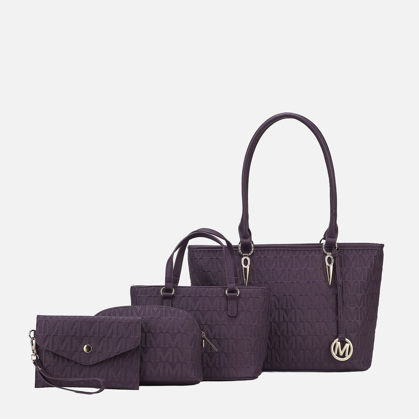 MKF Collection by Mia K. - Edelyn Signature Tote Bag and Set