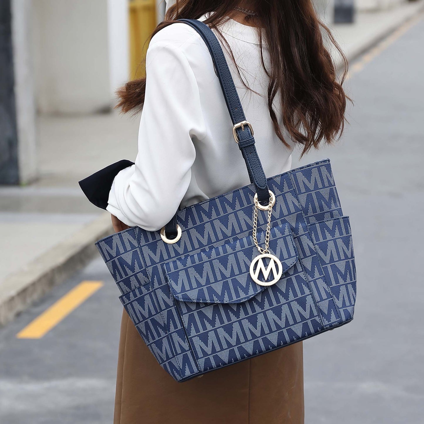 MKF Collection by Mia K. - Griselda Signature Tote Bag